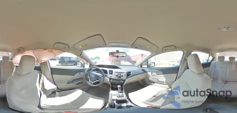 2012 Honda Civic Lx z USA, uszkodzony, nr VIN 19XFB2F58CE385953